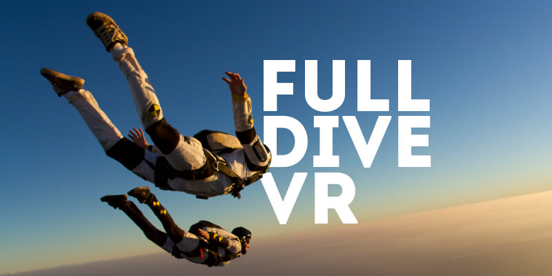 Full Dive mang đến cho người dùng những trải nghiệm mới mẻ nhất từ trước đến nay