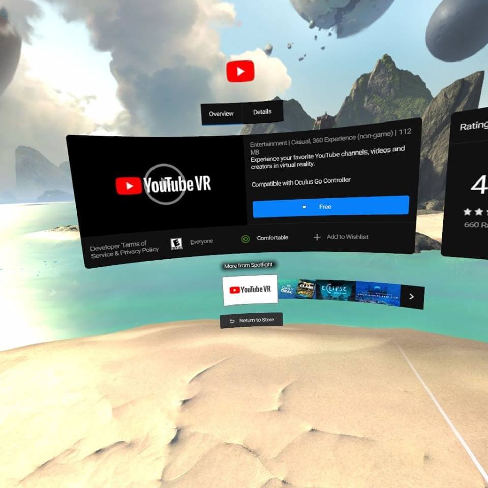 Ứng dụng VR youtube giúp người dùng trải nghiệm thú vị hơn