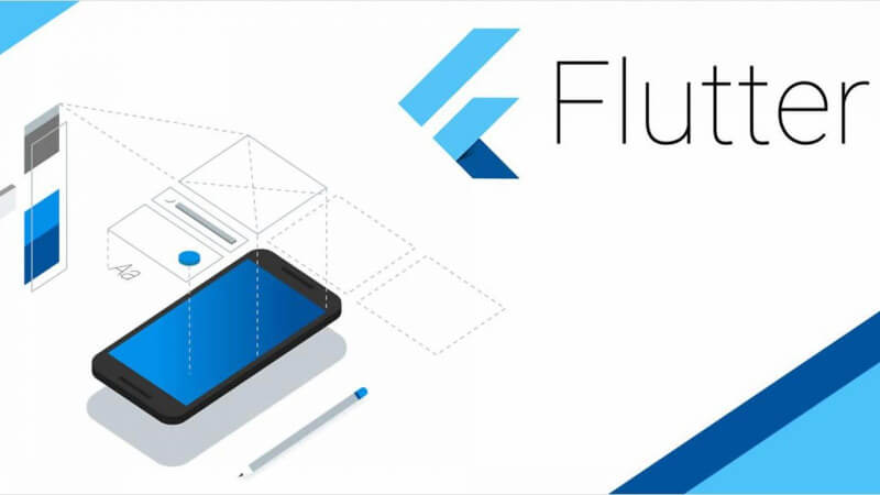flutter trong thiết kế app mobile