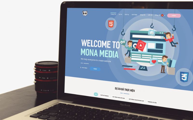 Công ty thiết kế website Mona Media