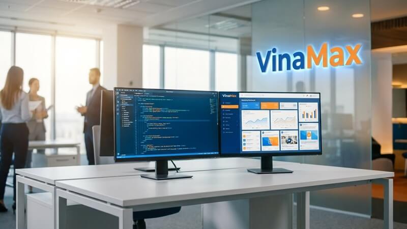 thiết kế website tại hà nội Vinamax