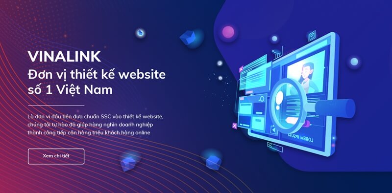 Vinalink thiết kế website tại hà nội