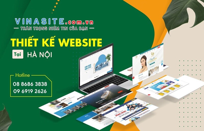 Vinasite thiết kế website tại Hà Nội